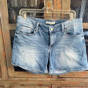 Mavi Light Blue Jean Shorts for Women